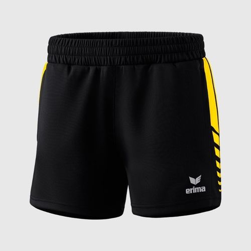 Ženske Hlačice Erima Six Wings Worker Black/Yellow slika 1