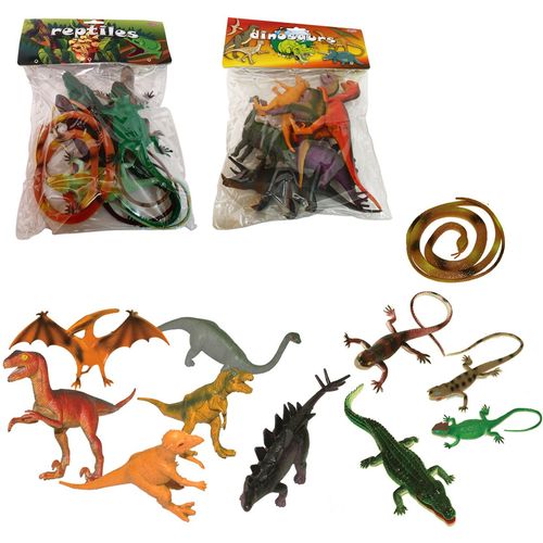 ***Set plastičnih figurica dinosaurusa i gmizavaca slika 1