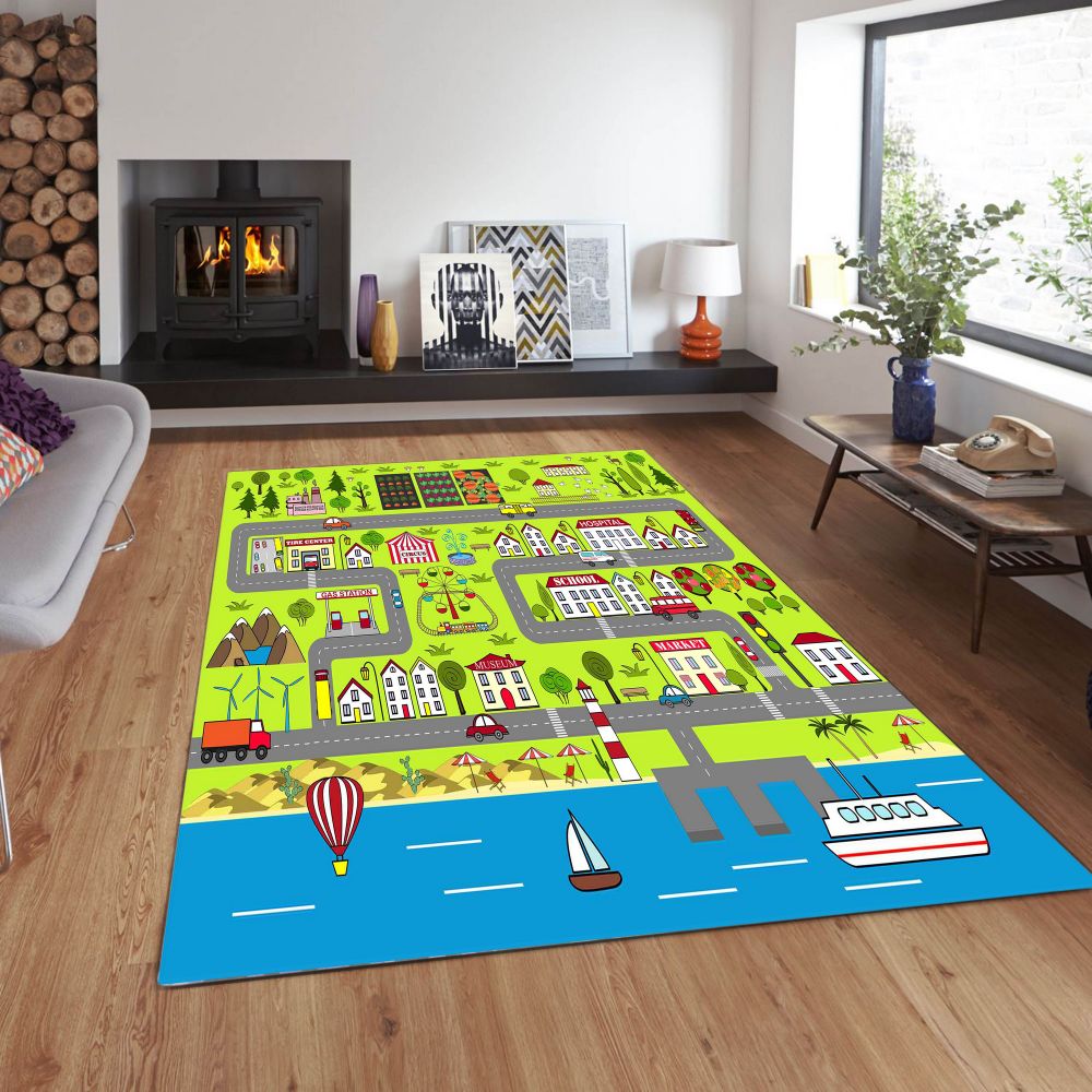 Multikolorni Tepih Cgkids7 - 160 x 230 cm slika 2