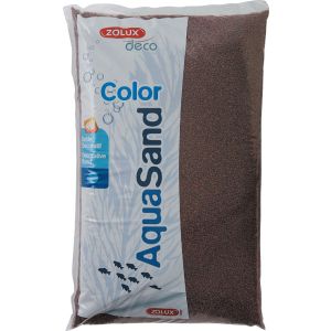 346222 Zolux Podloga Aquasand Color Braon 12kg