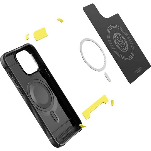 Spigen - Rugged Armor Mag Safe - iPhone 14 Pro - crna slika 6