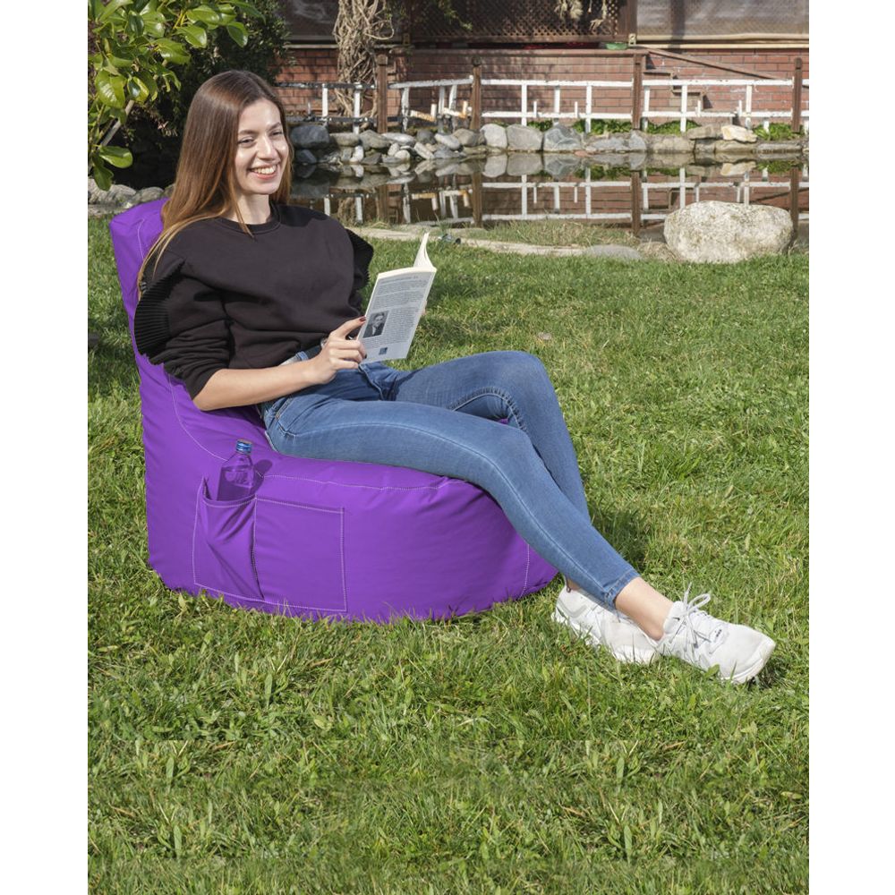 EVA Sport - Ljubičasti Baštenski Bean Bag slika 9