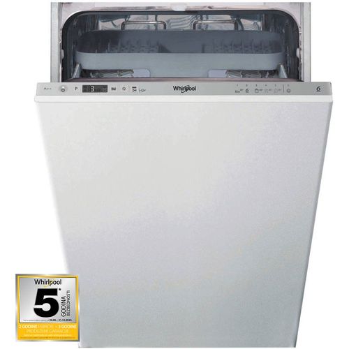 Whirlpool WSIC3M27C Ugradna mašina za pranje sudova, 10 kompleta, Širina 44.8 cm slika 1