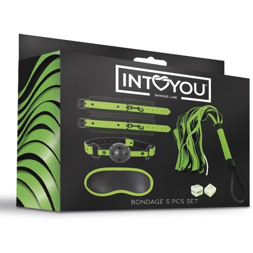 Intoyou Shining Line Bondage set od 5 kom, svijetli u mraku slika 6