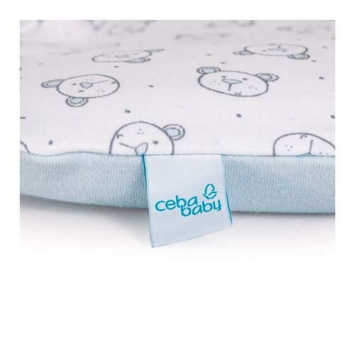 Ceba Baby Navlaka za podlogu za previjanje mekano(85x72) 2 kom Blue Teddy Bear Light grey Teddy Bear slika 2