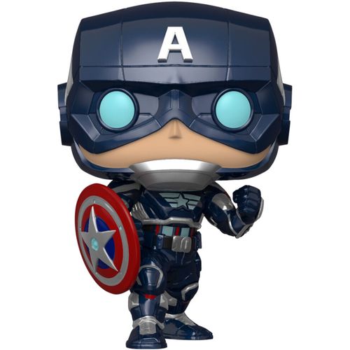 POP figure Marvel Avengers Game Captain America Stark Tech Suit slika 4