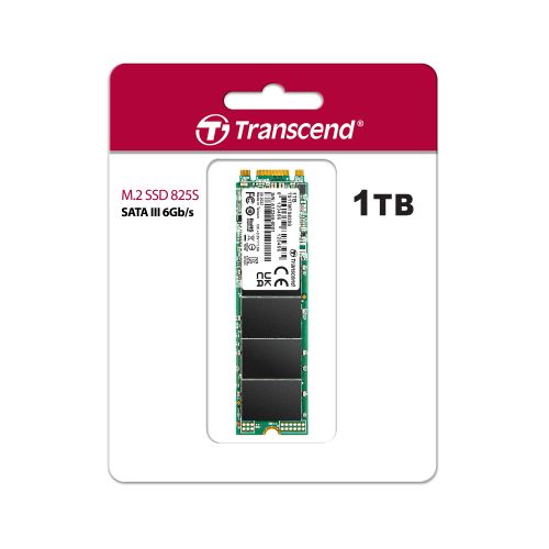 Transcend TS1TMTS825S 1TB, M.2 2280 SSD, SATA3 B+M Key, TLC slika 1