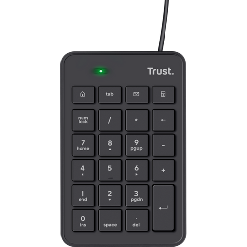 Tastatuta TRUST XALAS USB numerička crna slika 2