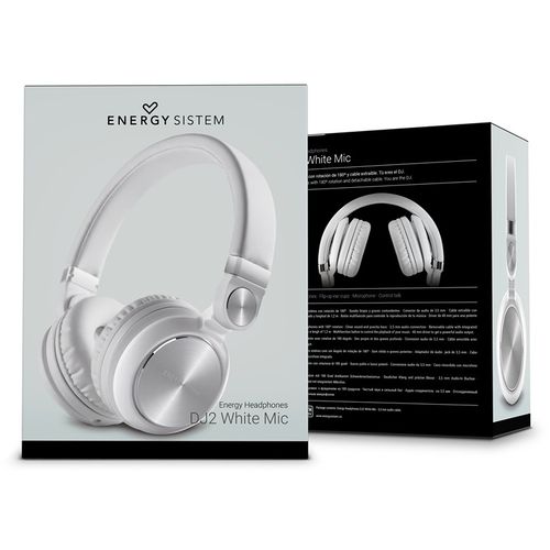 ENERGY SISTEM DJ2 White Mic slušalice bele slika 6