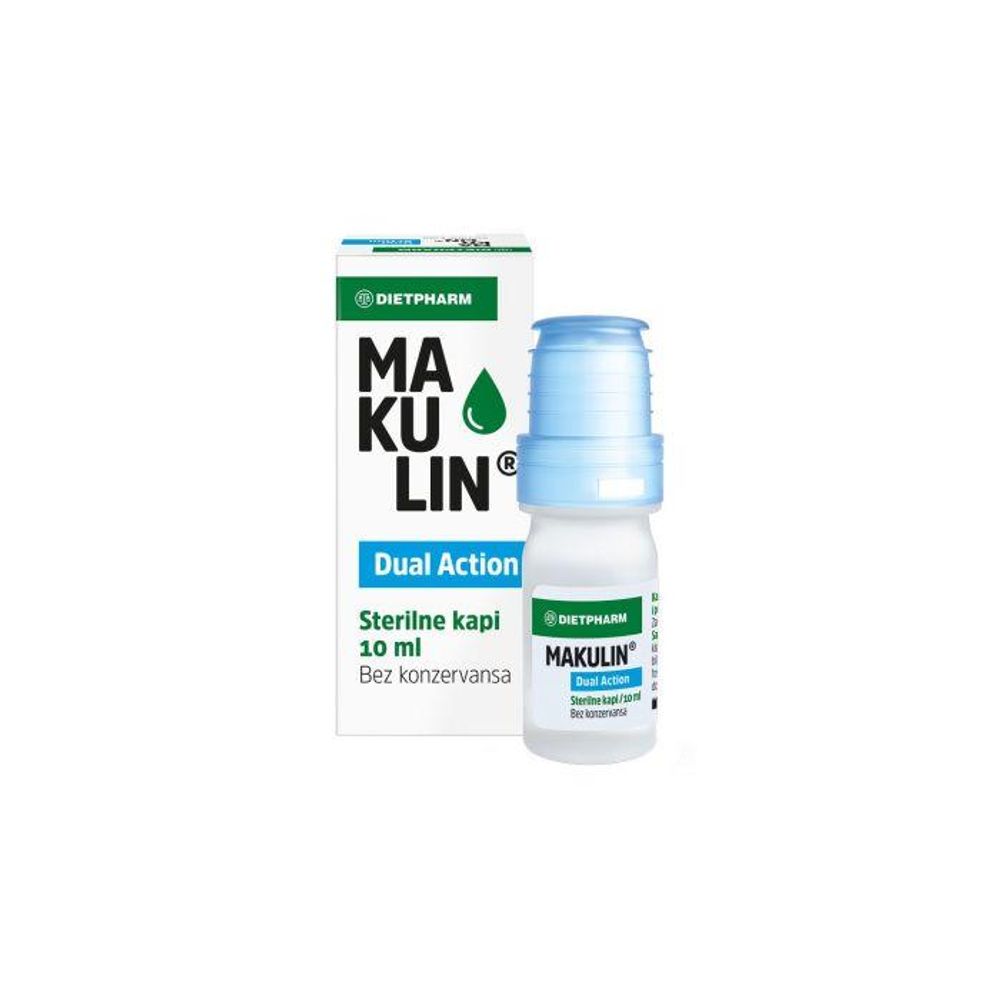 DIETPHARM MAKULIN DUAL ACTION KAPI 10ML slika 1