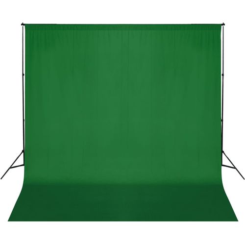 Pozadinski sustav s potporom 600 x 300 cm zeleni slika 40