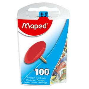 Čavlići risaći Maped metalni, plastificirana glava, 100/1