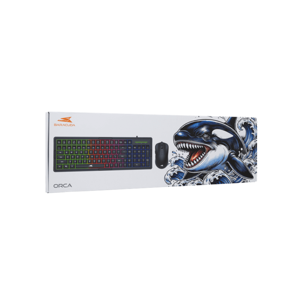 Baracuda Tastatura + miš BGC-011 ORCA / COMBO, crna slika 4