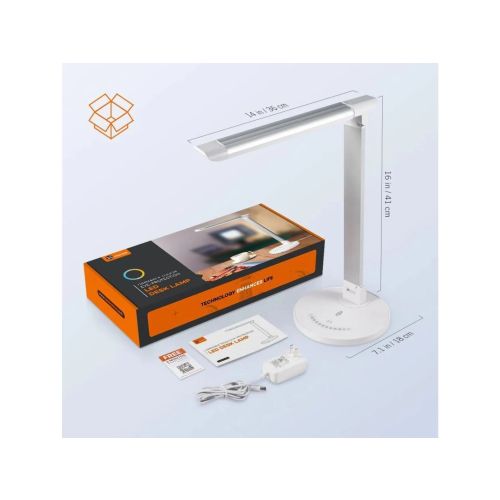 Taotronics™ LED Stolna Lampa 13 Office Table 35 - Moderan Dizajn s Stabilnim USB Portom za Punjenje i Dodirnom Kontrolom slika 5