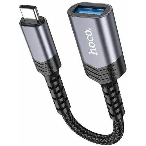 HOCO adapter tip C (muški) na USB (ženski) 3.0 UA24 crni slika 5