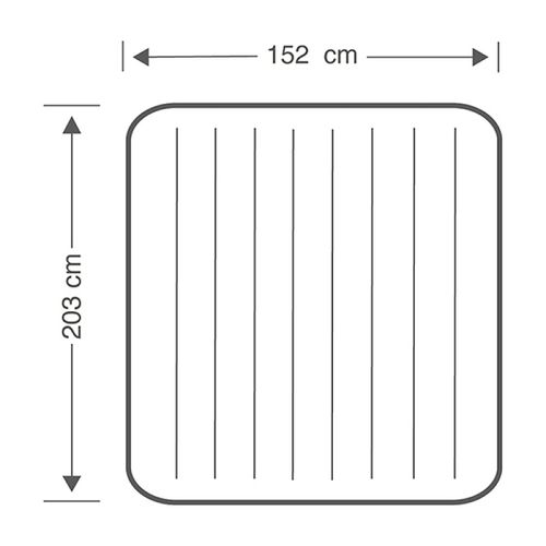 Intex Krevet na naduvavanje DuraBeam Standard 203x152x25cm slika 3