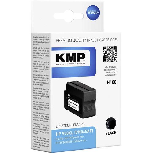 KMP tinta zamijenjen HP 950XL kompatibilan  crn H100 1722,4001 slika 1