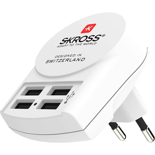 Skross adapter EU plug + 4x USB-A slika 1