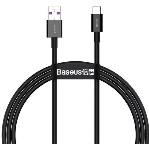 Baseus kabel Superior Series USB Type-C Fast Charging, 66W, 1M (crni) slika 1