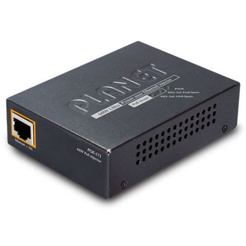 Planet Single Port Ultra POE Injector (60 Watts) w external power End-Span Mid-Span slika 1