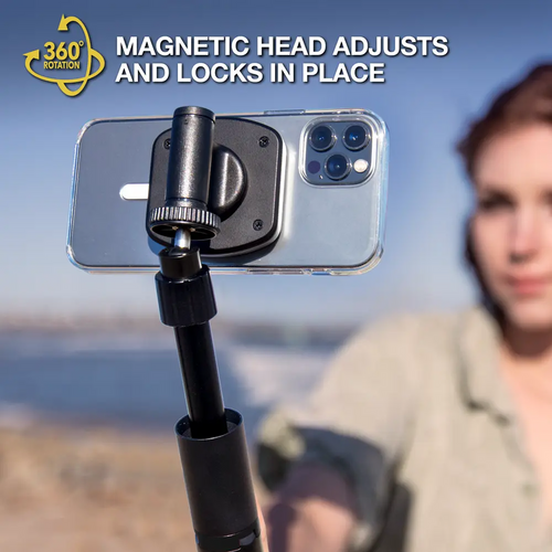 SCOSCHE, MagicMount™ Pro2 Tripod/Selfie Stick,magnetski teleskopski nosač za mob slika 5