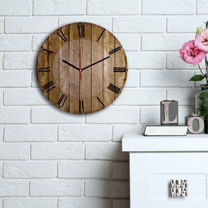 3030MS-035 Multicolor Decorative MDF Clock