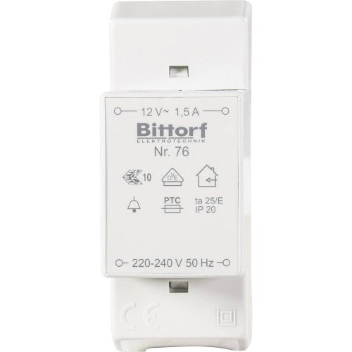 Bittorf 76 transformator za zvono 12 V/AC 1.5 A slika 2