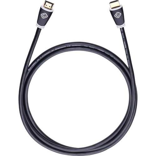 HDMI priključni kabel  0.75 m crna Oehlbach EASY CONNECT slika 2