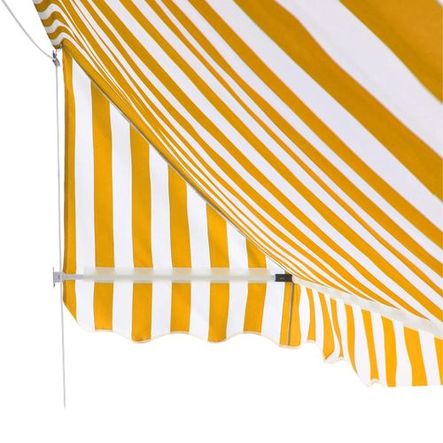 Bistro tenda 300 x 120 cm narančasto-bijela slika 27