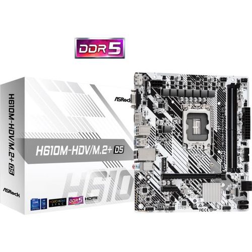 Matična ploča Asrock H610M-HDV, Intel LGA1700 slika 1