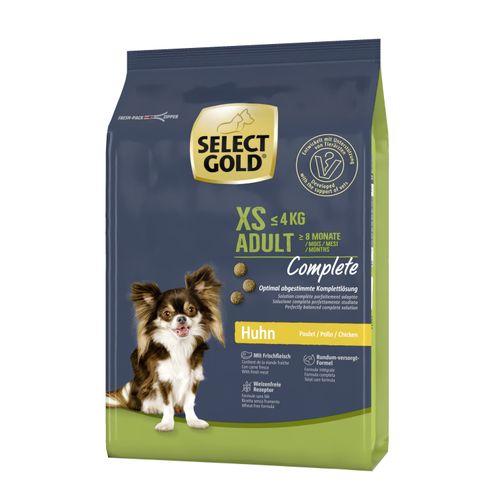 Select Gold DOG Complete XS Adult piletina 1 kg slika 1