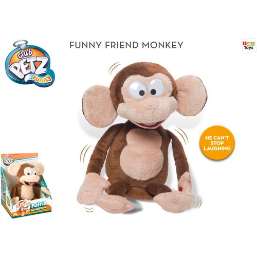 IMC Toys pliš funny monkey 93980 slika 3