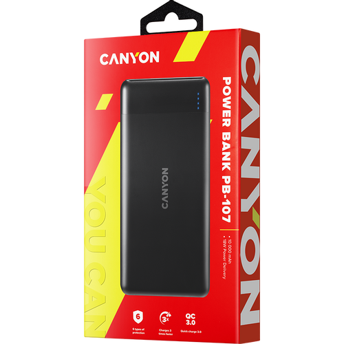 CANYON PB-107 Power bank 10000mAh Li-poly  slika 3