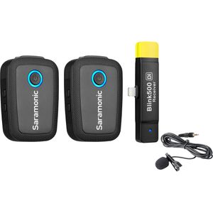 Saramonic mikrofon 2.4G mini wireless for iphone 2 transmitters