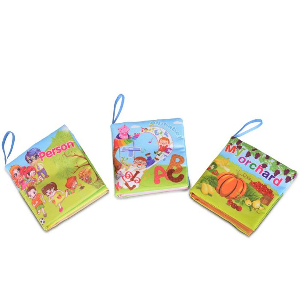 Moni Set od tri mekane knjige Cloth Book slika 1