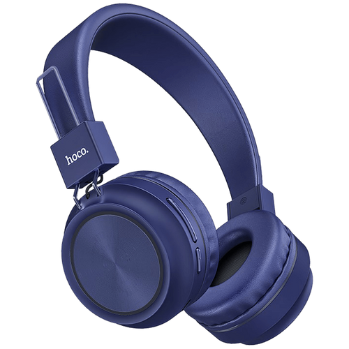 hoco. Slušalice bežične/žične, Bluetooth, 8h rada, mikrofon - W25 Promise Blue slika 1