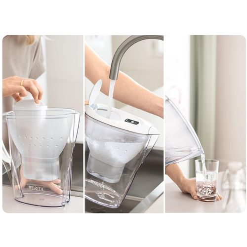 Brita Marella XL PRO bokal za filtriranje vode, 3.5l, bijela slika 3