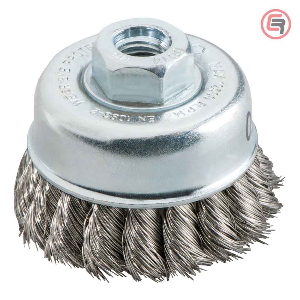 Metabo Četka Lončasta fi 65 × 0,35mm / M14 Ispletena Žica – 623796000 slika 1