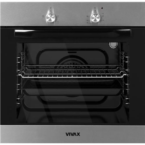 Vivax BO-624MH-X Ugradna rerna, Konvencionalna, 65 L, Širina 59.5 cm, Inox slika 1