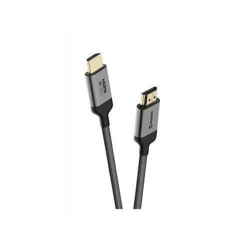 SWISSTEN kabel HDMI 2.0, 60Hz, 18GB/s, 4K, do 21:9, 3m, pozlaćeni konek, crni slika 3