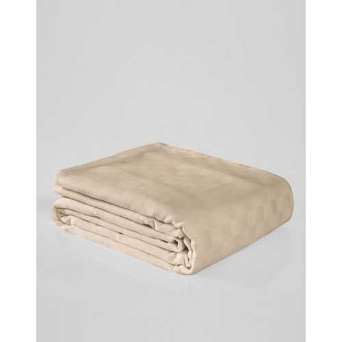 Plain - Beige Beige Single Pique slika 4