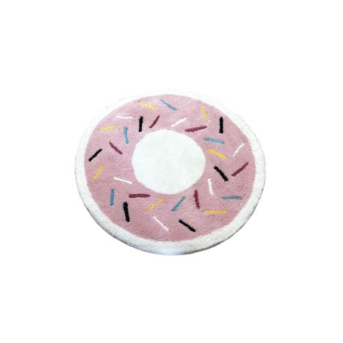 Colourful Cotton Akrilna kupaonska prostirka Donut Pink - 66 slika 3