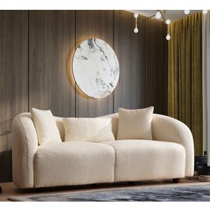 Venedik - Krem Sofa za Dva