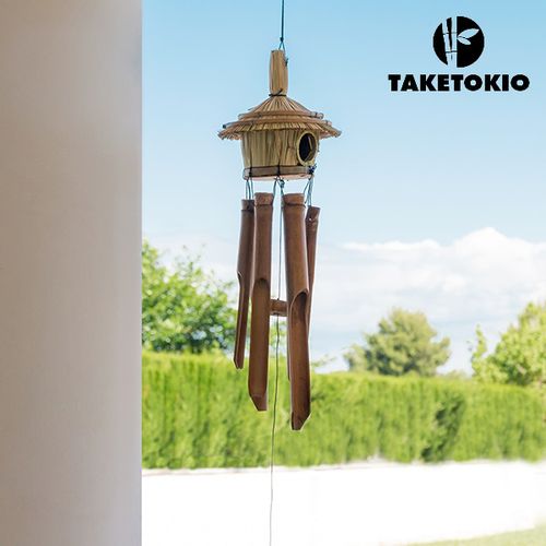 Zvončići za Vjetar Kućica od Bambusa TakeTokio slika 1