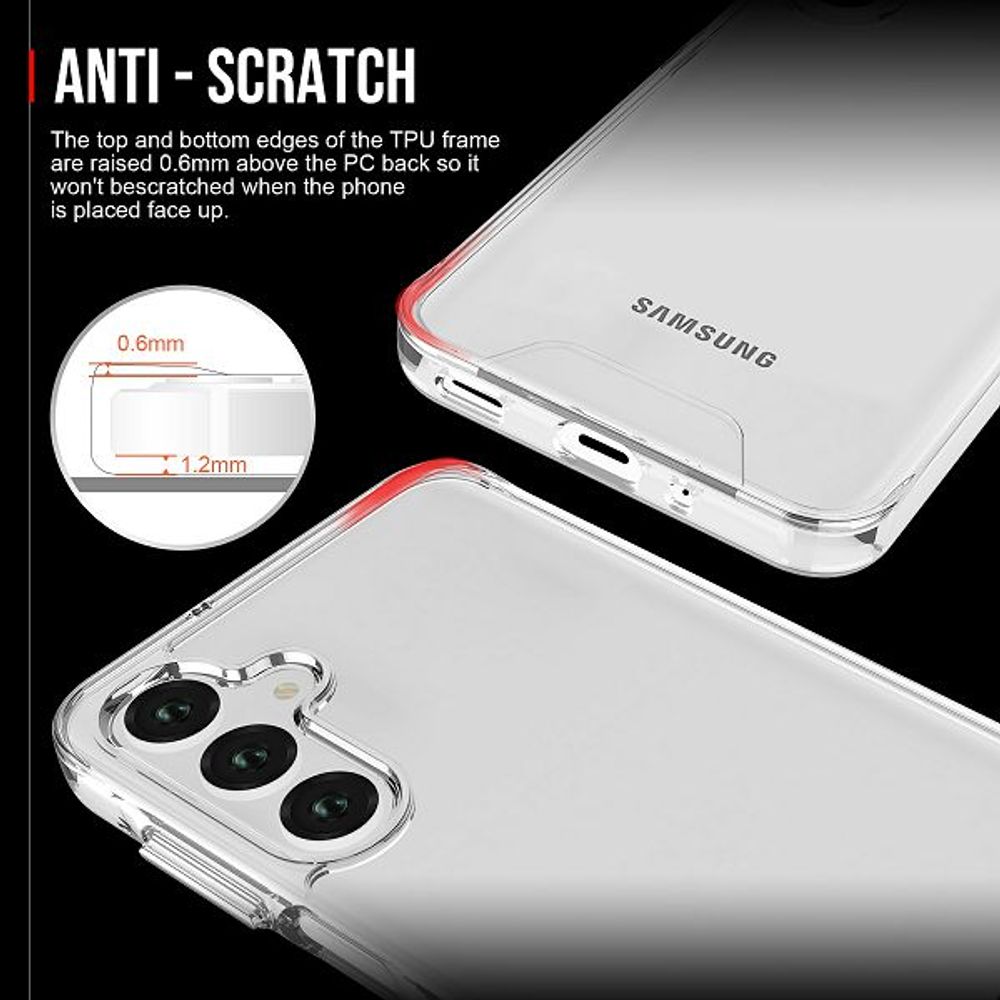 MM TPU SAM GALAXY S26 PLUS - DROP-PROOF LIGHT clear slika 5