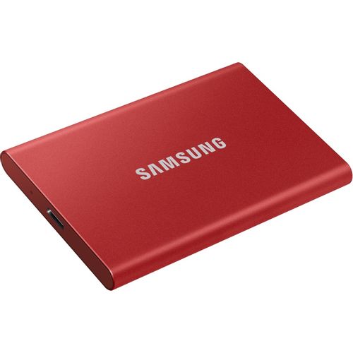 SAMSUNG Portable T7 2TB crveni eksterni SSD MU-PC2T0R slika 9