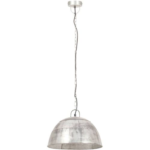 Industrijska viseća svjetiljka 25 W srebrna okrugla 41 cm E27 slika 10