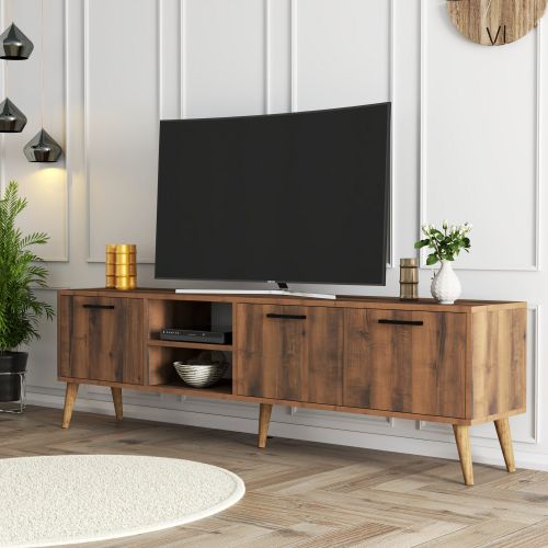 Exxen - 1583 Walnut TV Stand slika 2