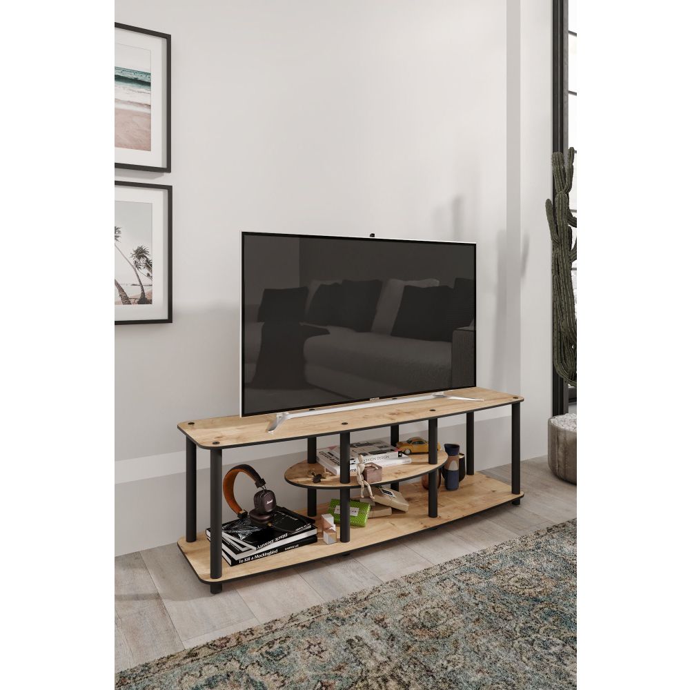 TV stalak Mesivo, boje hrasta slika 1
