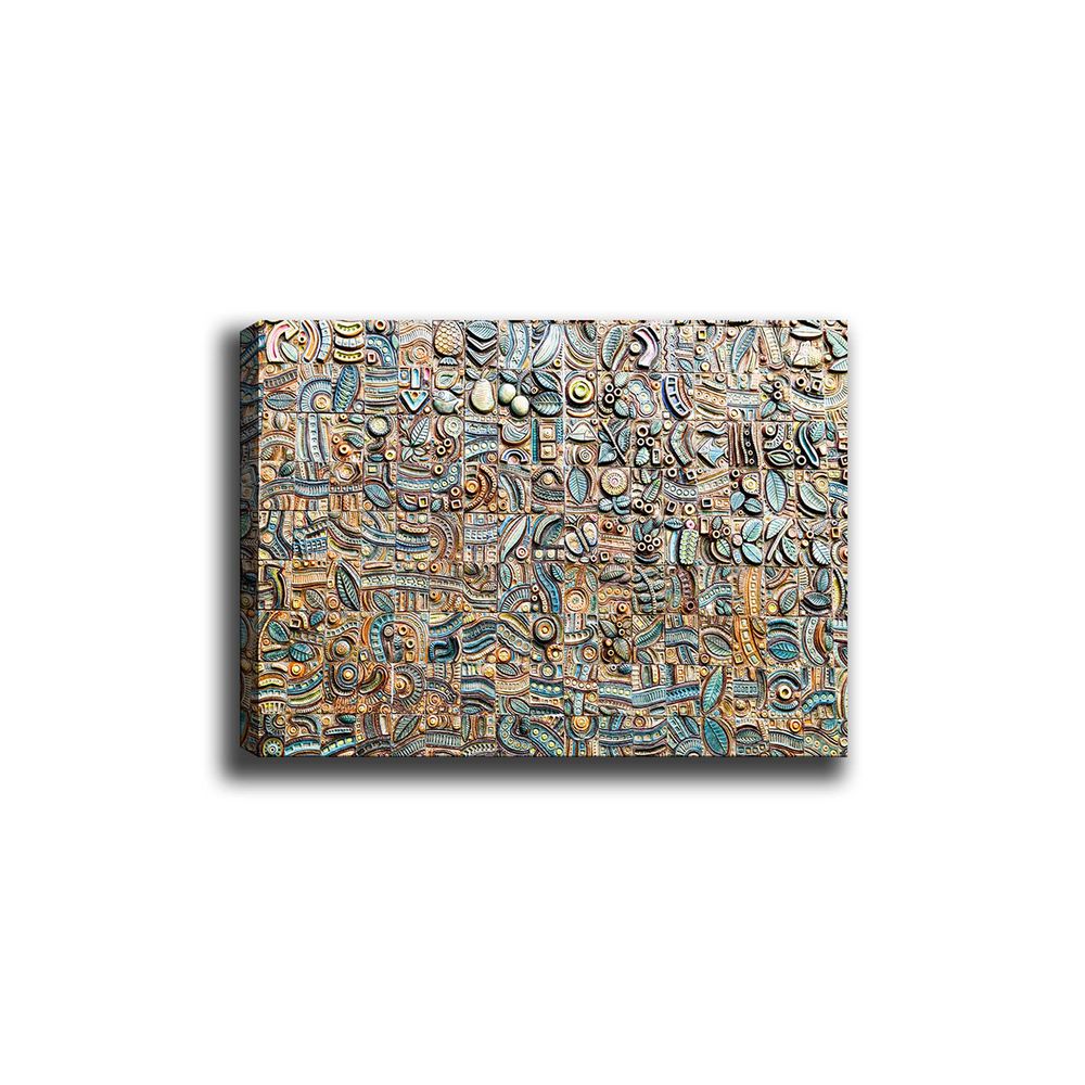 Dekorativna Šarena Kanvas Slika (70 x 100 cm) - Model 146 slika 2